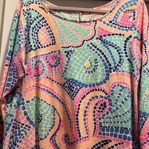 Lilly Pulitzer Multicolor Asymmetrical Dress